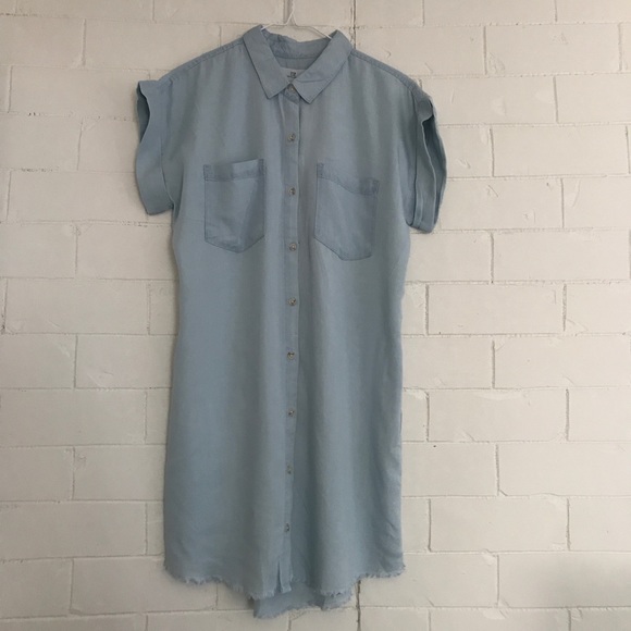 Thread & Supply Dresses & Skirts - THREAD & SUPPLY | Denim Chambray Button Down Dress